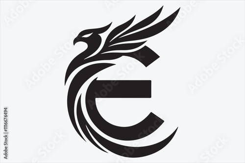 A sleek and modern logo design featuring the letter 'E' in a bold.