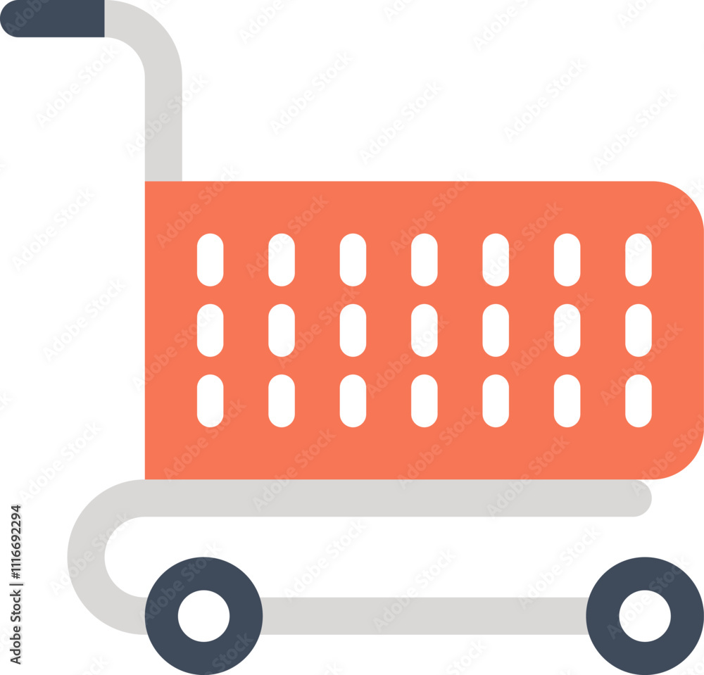 Obraz premium shopping cart