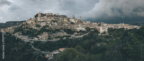 city of Ragusa, sicily southern Italy