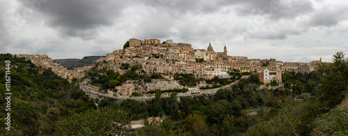 city of Ragusa, sicily southern Italy