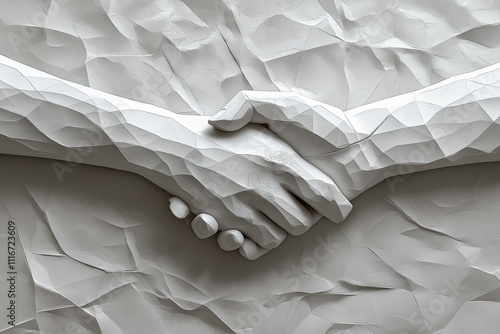Handshake symbolizing trust, partnership, and successful collaboration