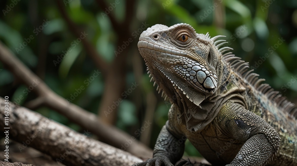 Fototapeta premium Iguana Portrait