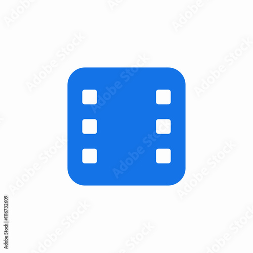 movie film icon sign vector