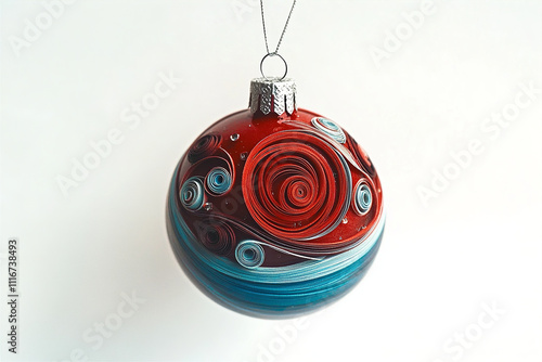 red christmas ball