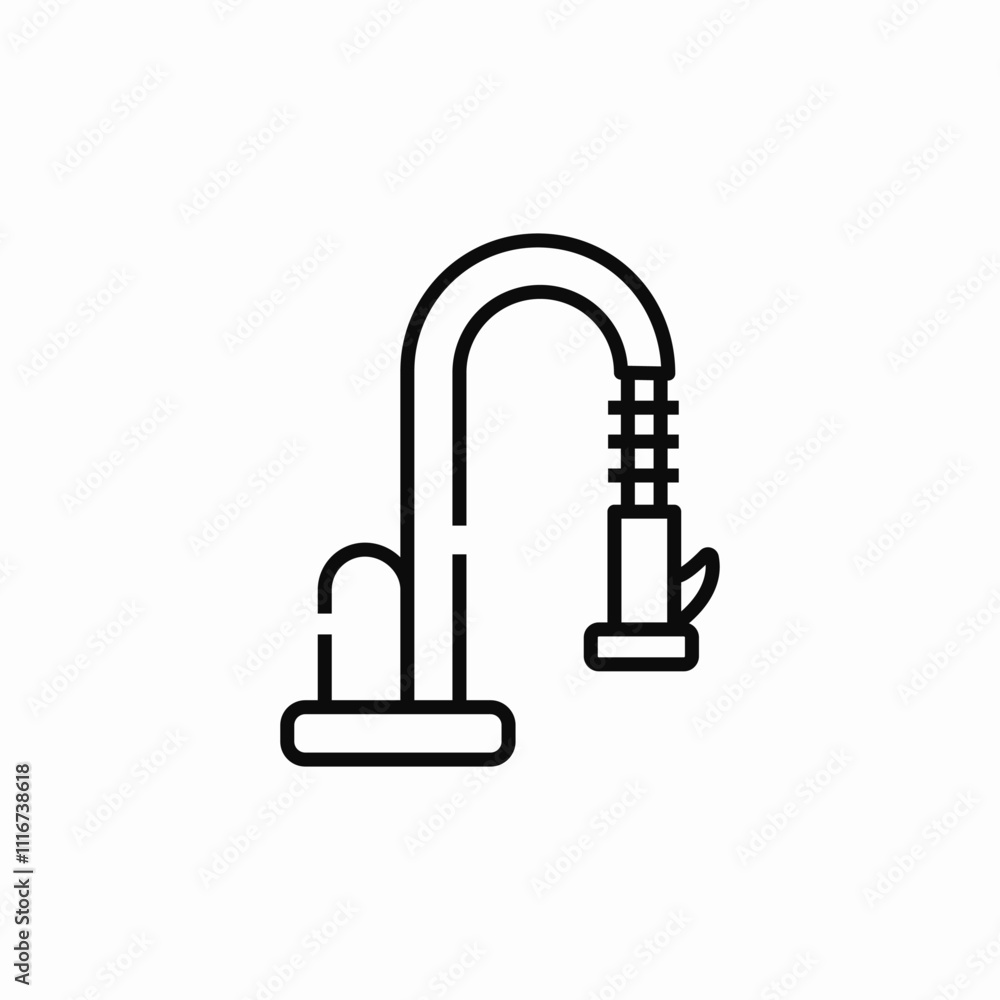 faucet wash basin icon sign vector faucet wash basin icon sign vector