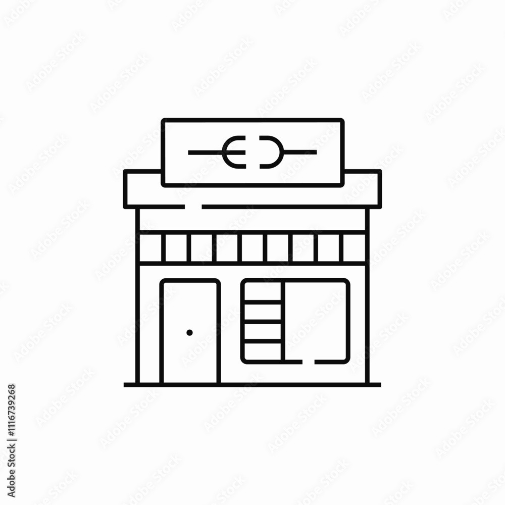 resturant cafe icon sign vector resturant cafe icon sign vector