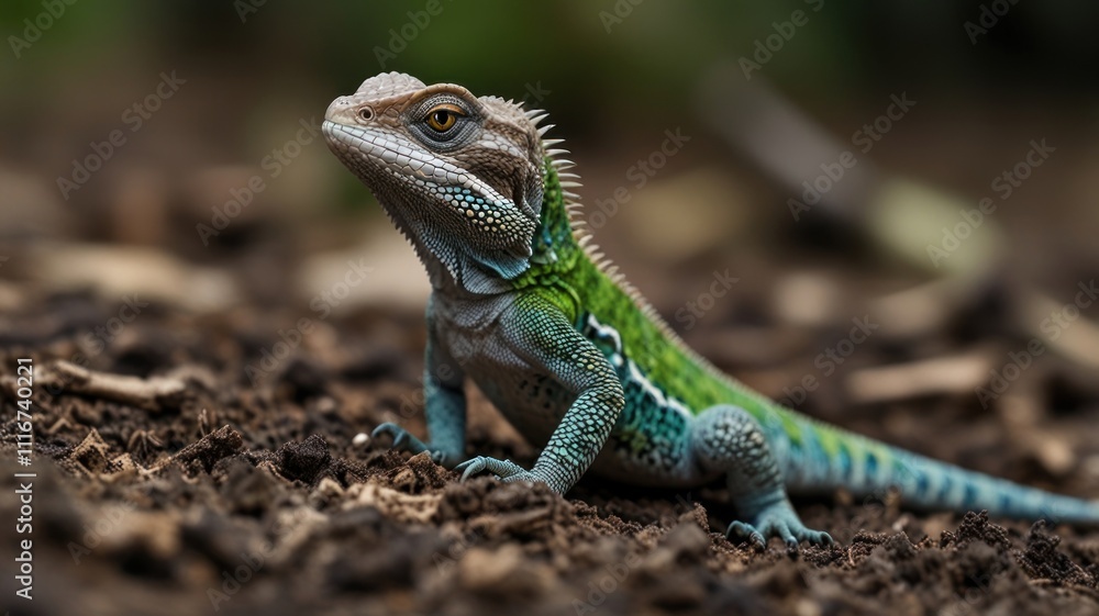 Fototapeta premium Lizard Portrait
