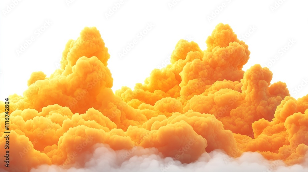 Orange Dreamscape Clouds Orange Dreamscape Clouds