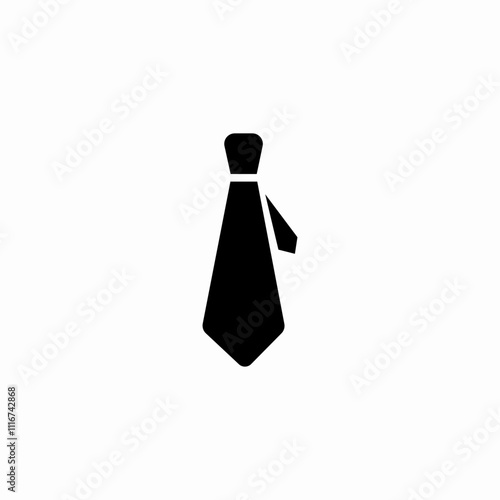 suit tie icon sign vector