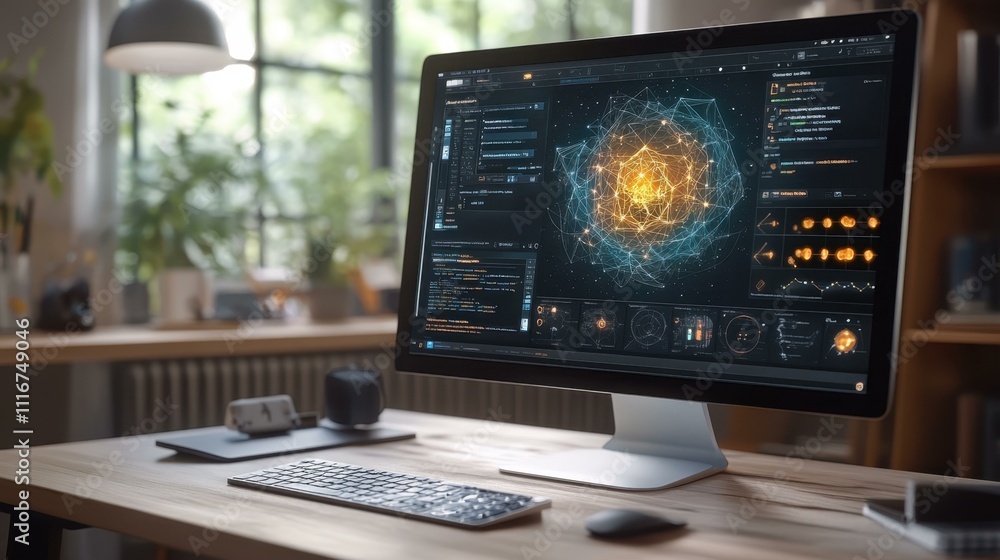 AI-Powered Workspaces AI-driven workspaces One main object high quality very detailed Professional image AI-Powered Workspaces AI-driven workspaces One main object high quality very detailed Professional image