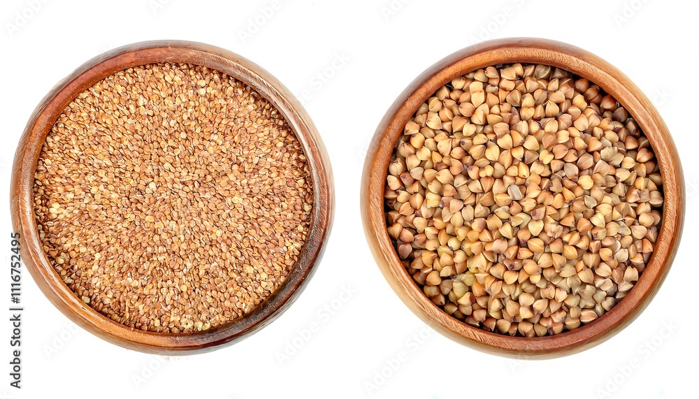 Collection dry buckwheat grain in bowl isolated on white background. cut out, cutout
Collection dry buckwheat grain in bowl isolated on white background. cut out, cutout