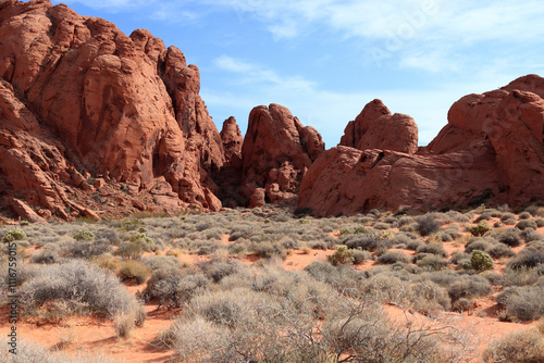 View of the Red Canyon Valley. 2019