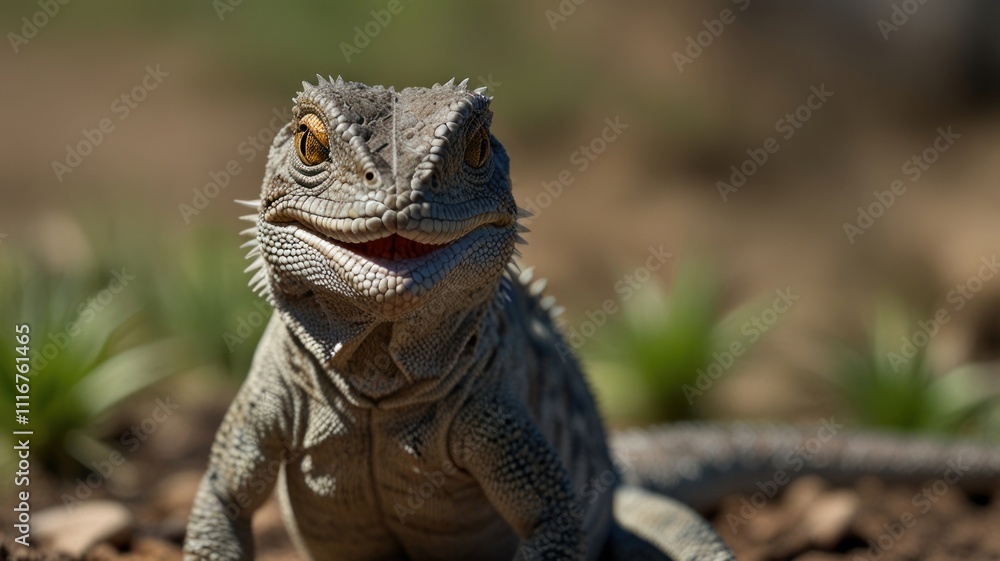 Fototapeta premium Lizard Portrait