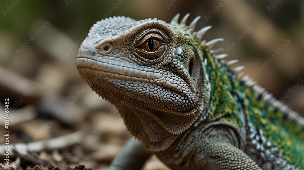 Fototapeta premium Lizard Portrait