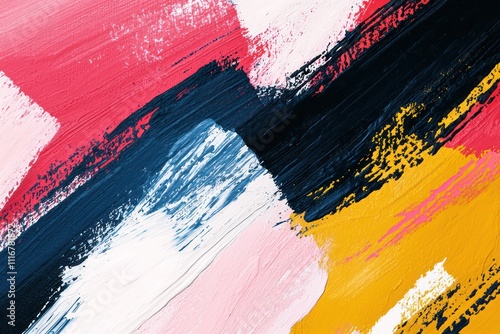 An abstract background with bold, contrasting colors and textured brush strokes for a high-impact visual. photo