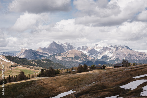 Nature and landscape - Alpe di Siusi, Dolomites, Italy.