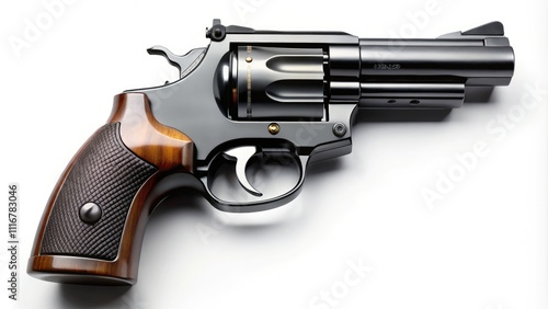 Wallpaper Mural This architectural clipart features a detailed revolver on a gray background, symbolizing discussions around gun control and the urgent need for effective crime prevention measures. Torontodigital.ca