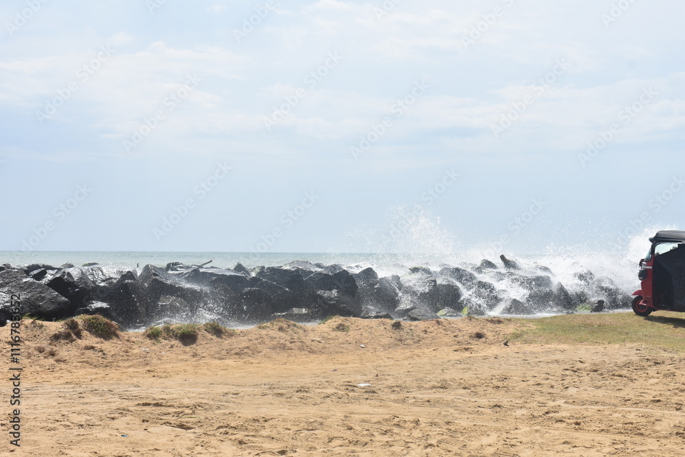 person on the beach