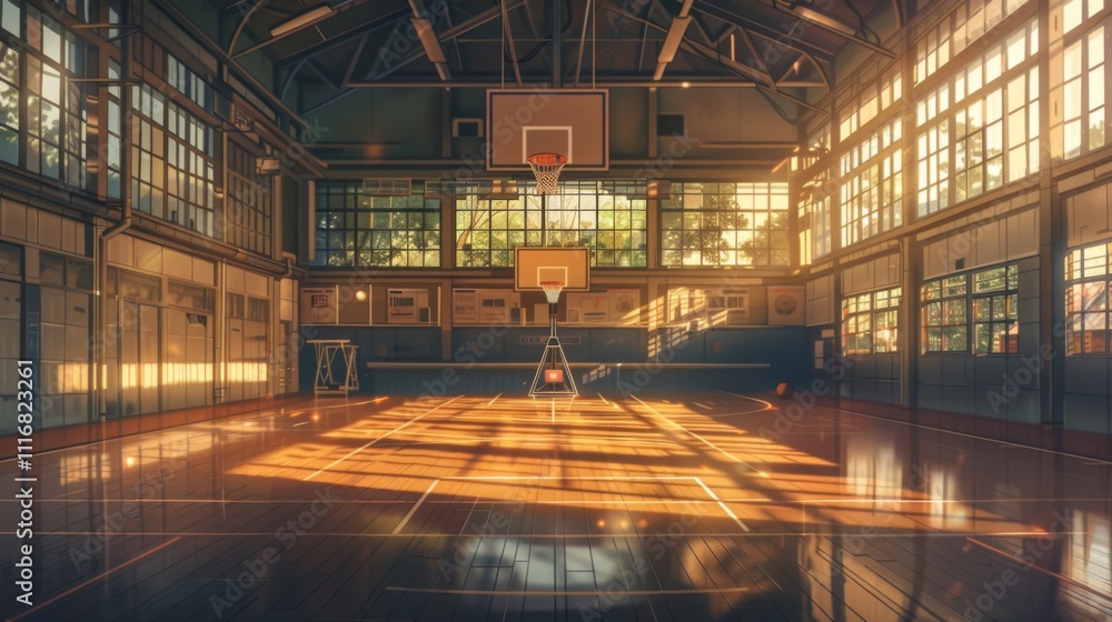 Fototapeta premium Delicate and artistic school or school background illustration