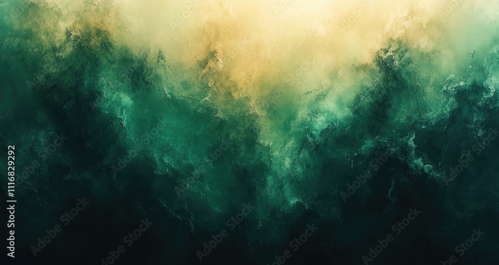 vibrant green black abstract background color gradient texture shine light ethereal soft focus