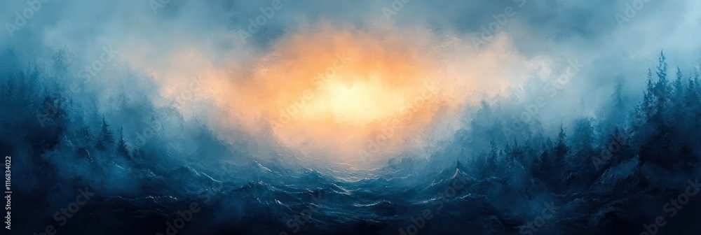 calm teal navy gradient abstract watercolor background with soft lighting for peaceful atmosphere calm teal navy gradient abstract watercolor background with soft lighting for peaceful atmosphere