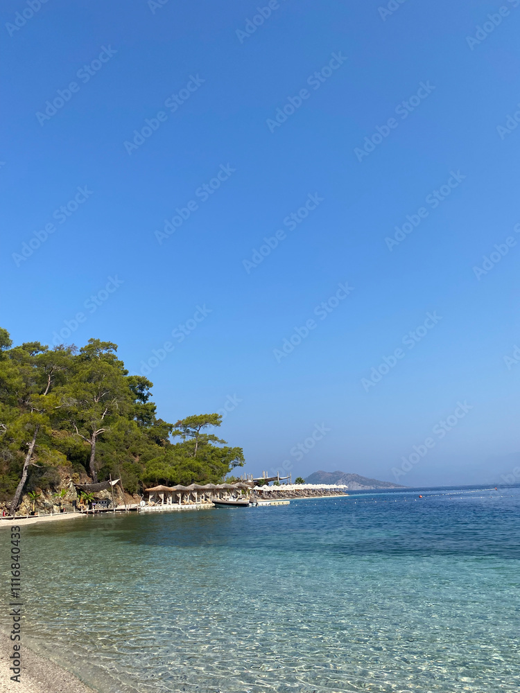 Fototapeta premium beach with sky