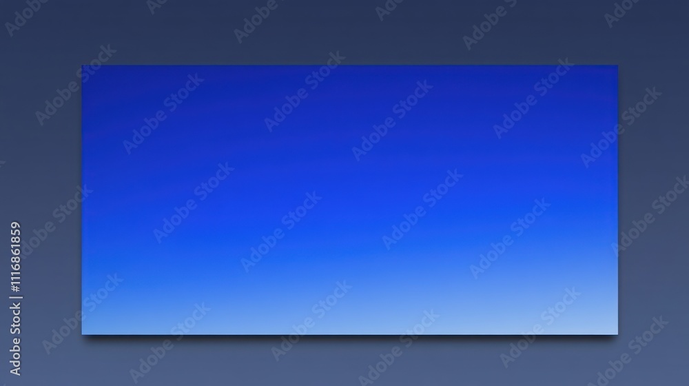 Naklejka premium A serene gradient of blue, evoking calmness and tranquility.