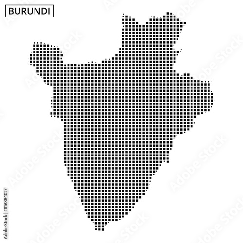 Outline of India represented in dotted design showcasing the country's shape