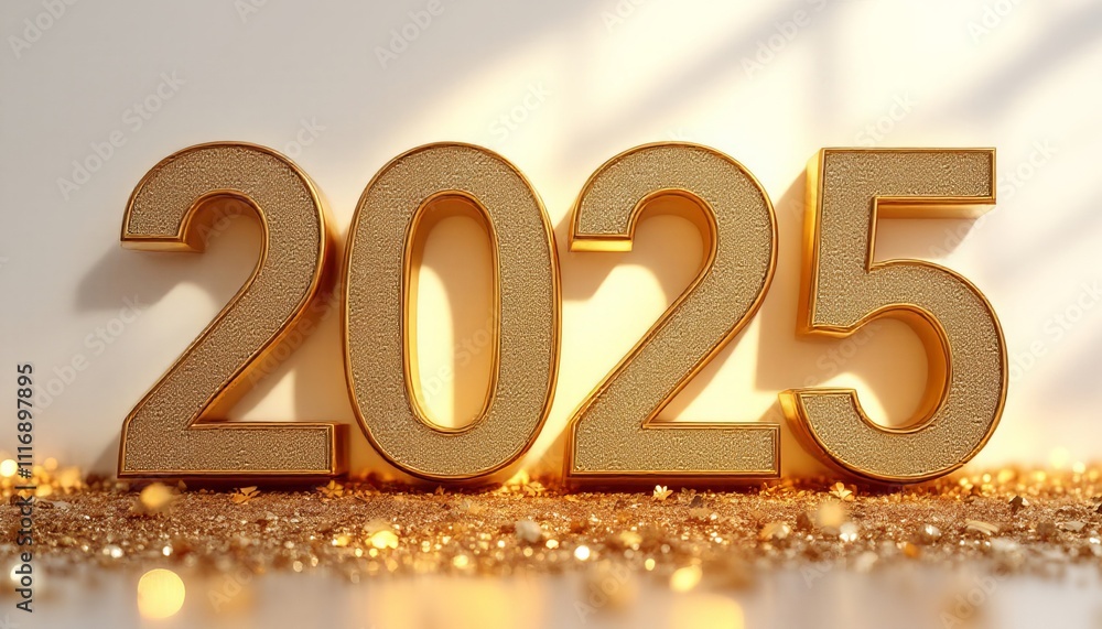 Happy New 2025 Year. Holiday vector illustration of numbers 2025 isolated on white background. The concept of new beginnings and new goals with the new year. Happy New 2025 Year. Holiday vector illustration of numbers 2025 isolated on white background. The concept of new beginnings and new goals with the new year.