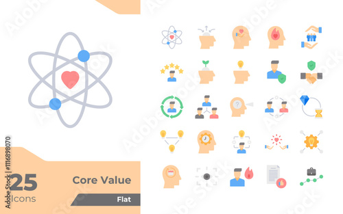 Core Value Flat Icons