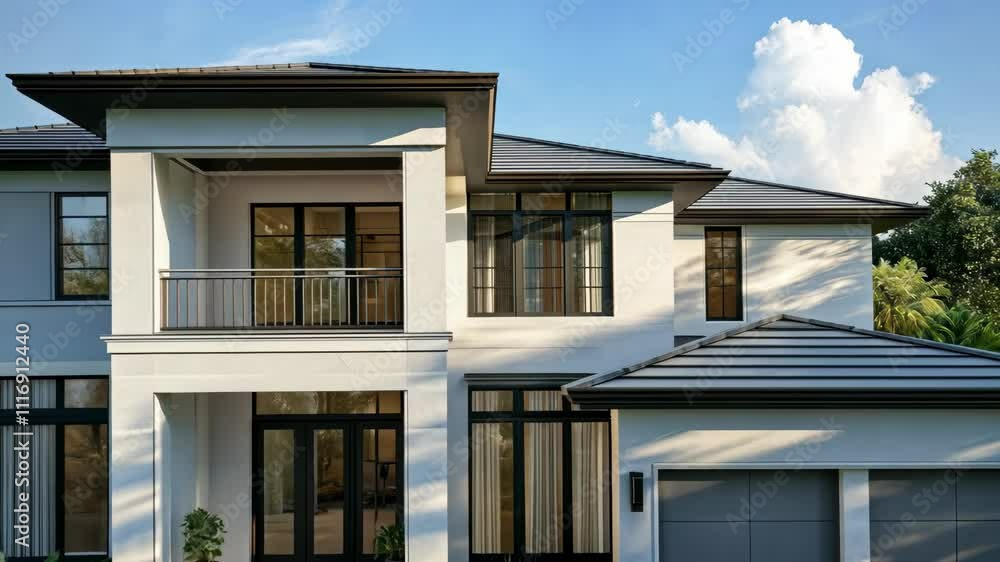 Luxury Modern Two-Story House Architectural Design Luxury Modern Two-Story House Architectural Design