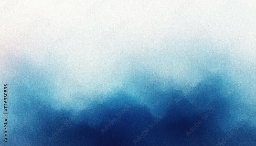 Ethereal Abstract Art Light Gradient Blue White Minimalist Impressionism Ethereal Abstract Art Light Gradient Blue White Minimalist Impressionism