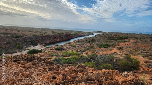 Yardie Creek in Western Australia photo