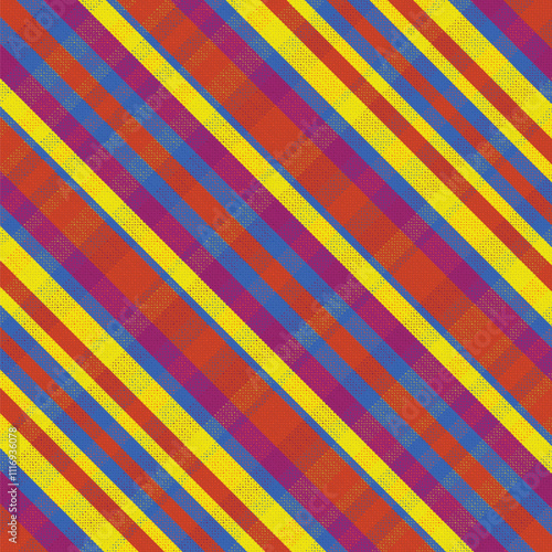 Tartan plaid pattern with texture.