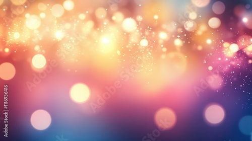 Pastel Abstract Bokeh Background Soft Lights Watercolor Dreamy Graphic Resource