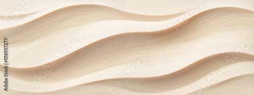 Mesmerizing Sand Texture with Windswept Wave Patterns in Neutral Tones