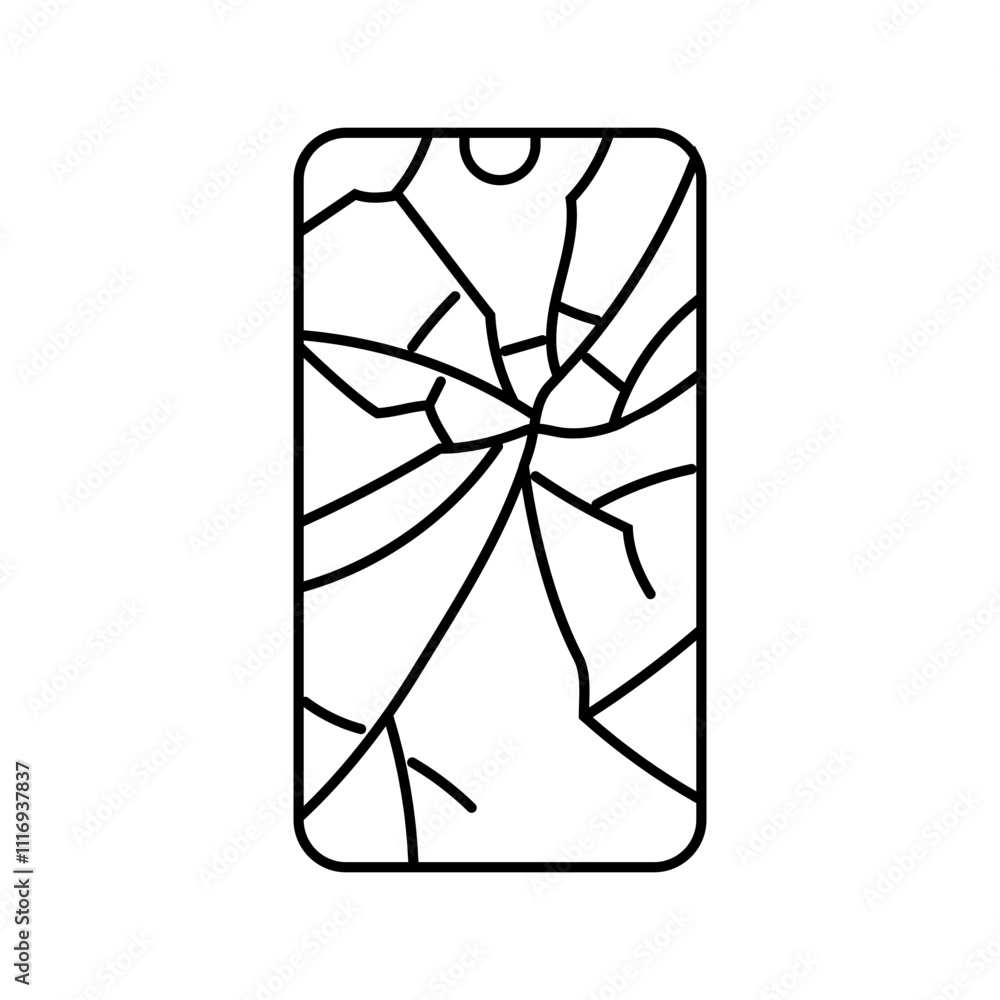 splint for finger fracture line icon vector. splint for finger fracture sign. isolated contour symbol black illustration splint for finger fracture line icon vector. splint for finger fracture sign. isolated contour symbol black illustration