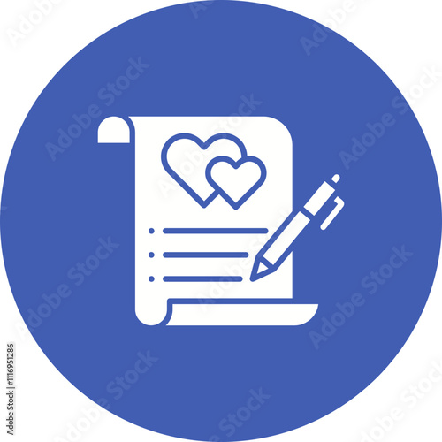 Wedding Contract Icon