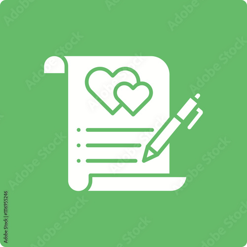 Wedding Contract Icon