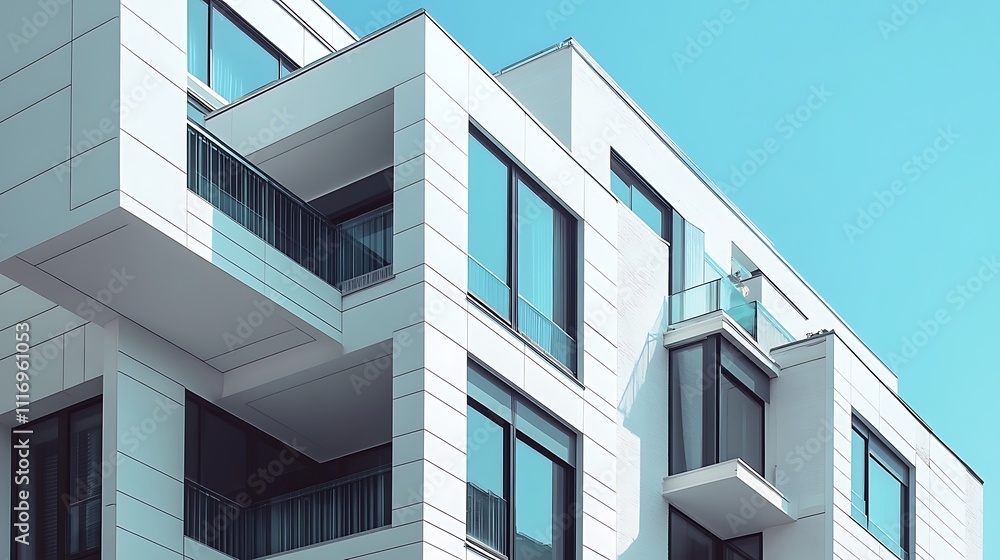 Modern Architectural Design: A Stunning White Building Modern Architectural Design: A Stunning White Building