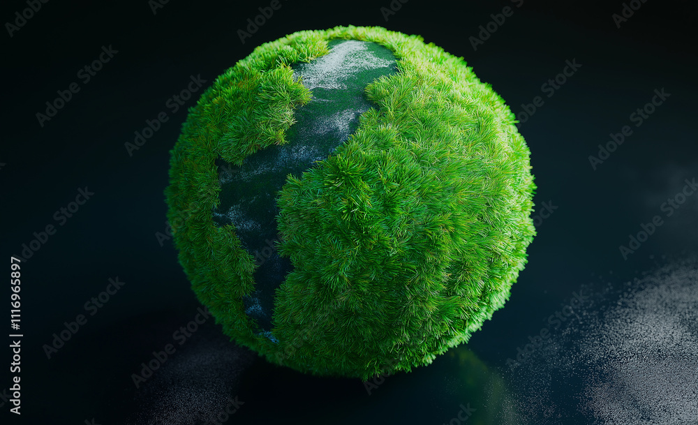 green grass globe green grass globe