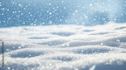 Wallpaper Mural Serene Winter Snowscape Under Sunlight Torontodigital.ca