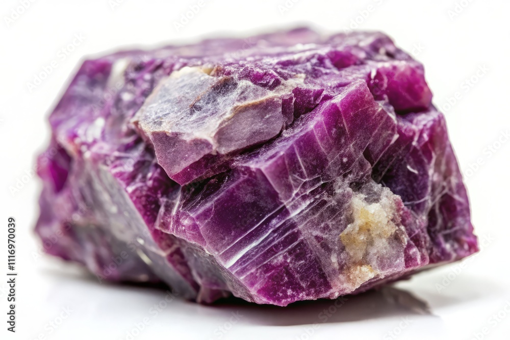 Close-up of Lepidolite Mineral on White Background: Vibrant Display of Natural Beauty in Gemstone Photography for Home Decor, Healing Crystals, and Jewelry Design Enthusiasts Close-up of Lepidolite Mineral on White Background: Vibrant Display of Natural Beauty in Gemstone Photography for Home Decor, Healing Crystals, and Jewelry Design Enthusiasts