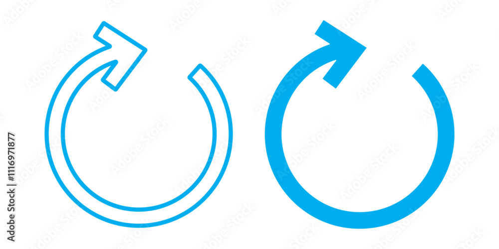 Set of circle arrows rotating on white background. Refresh, reload, recycle, loop rotation sign collection. Black circle arrows for infographics, web design. Vector illustration, flat style, clip art. Set of circle arrows rotating on white background. Refresh, reload, recycle, loop rotation sign collection. Black circle arrows for infographics, web design. Vector illustration, flat style, clip art.