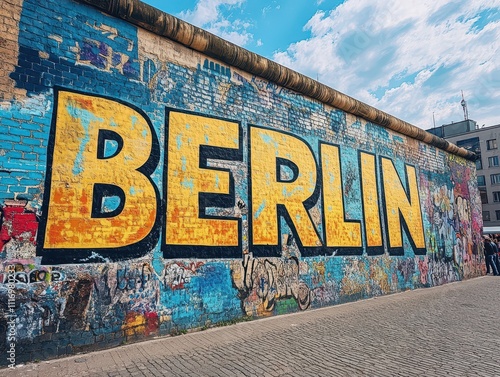 Vibrant Graffiti Wall - Street Art Culture of Berlin