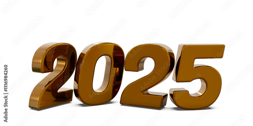 2025 Gold Number Happy New Year 2025 Gold Number Happy New Year