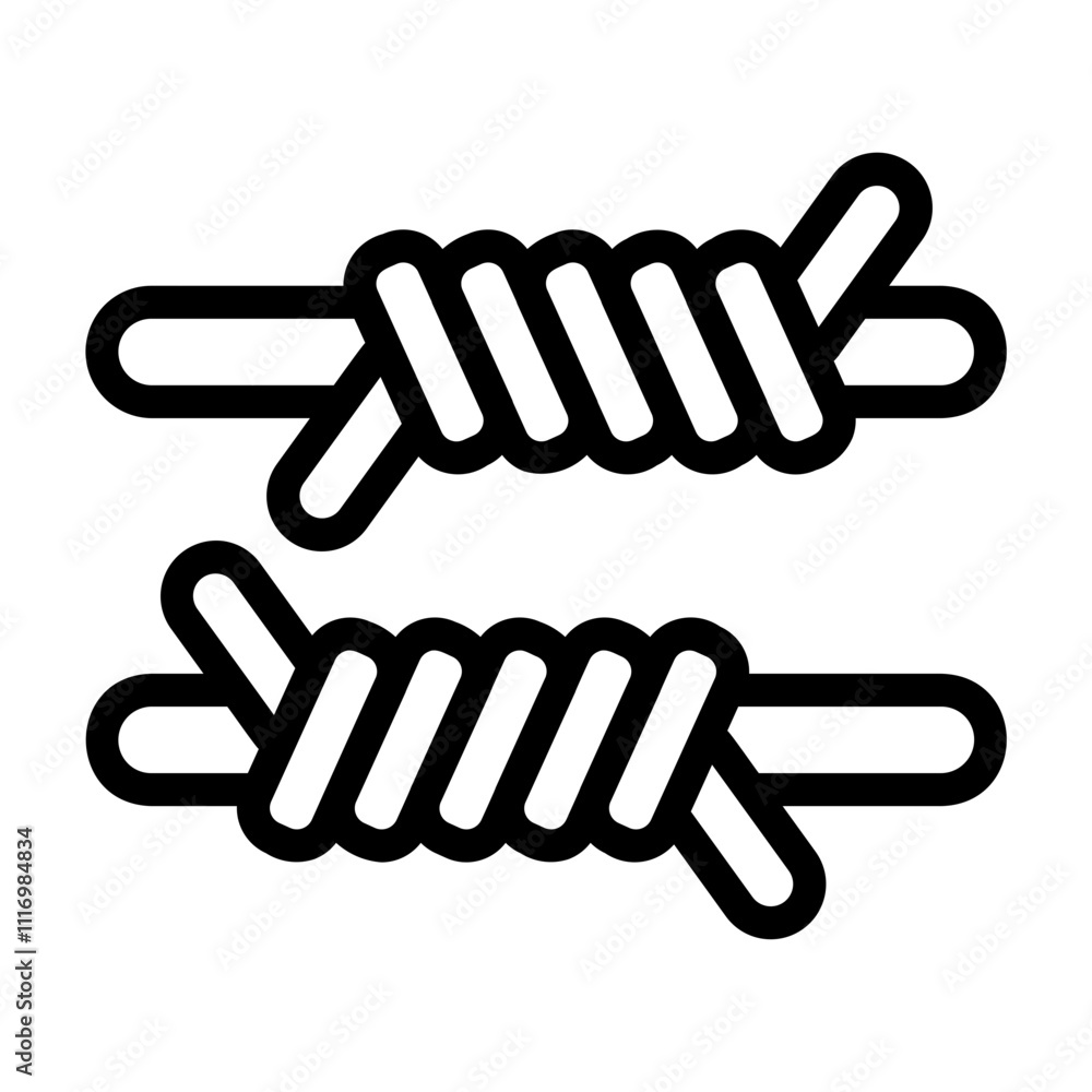 Fototapeta premium wires Line Icon