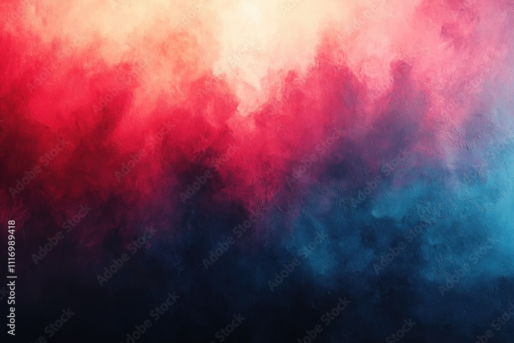 Abstract Smooth Gradient Background Red Blue Blurred Light Field Painting Tranquility Abstract Smooth Gradient Background Red Blue Blurred Light Field Painting Tranquility