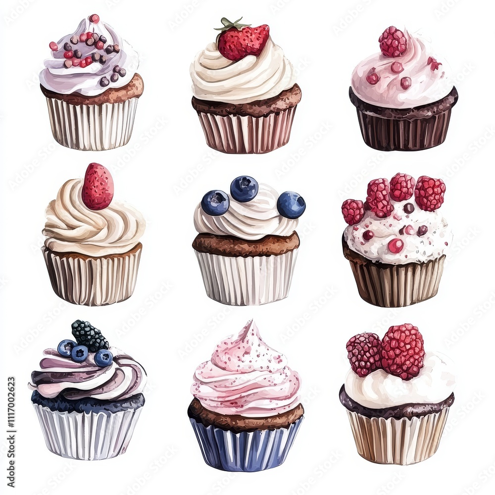 Clip art of cupcake Clip art of cupcake