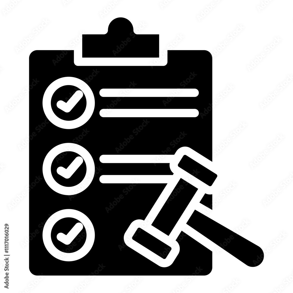 Legal Compliance Icon